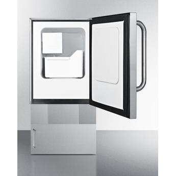 Summit BIM24OSBASE34 15 Inch Freestanding and Built-In Ice Maker — thumbnail 9